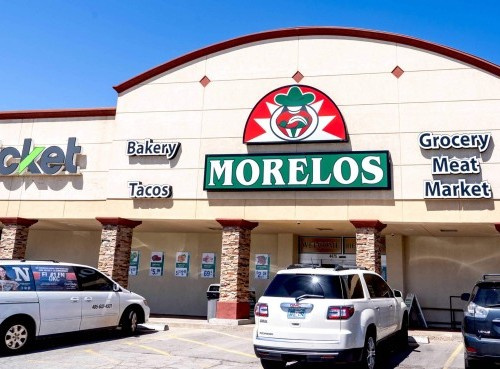 Fachada de tienda Supermercados Morelos